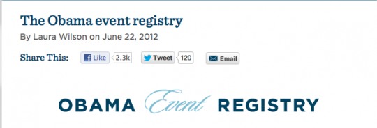 Obama Event Registry