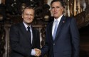 Mitt Romney, Donald Tusk / AP