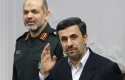 Ahmad Vahidi and Mahmoud Ahmadinejad AP
