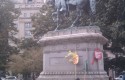 Occupy protesters gathered in McPherson Square