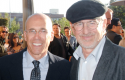 Jeffrey Katzenberg and Steven Spielberg in 2011. (AP)