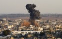 Smoke rises following an Israeli attack on Gaza City / AP
