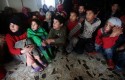 Syrian refugee children / AP