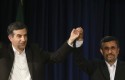 Mahmoud Ahmadinejad with Esfandiar Rahim Mashaei / AP