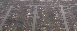 The aftermath of the tornado in Moore, Okla. (The Weather Channel)