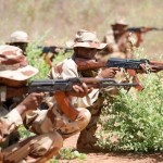 Malian Army soldiers carry out drills in Koulikoro, Mali in May 2013 / AP