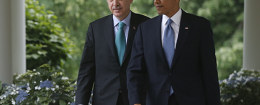 President Barack Obama and Turkish Prime Minister Recep Tayyip Erdogan / AP