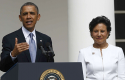President Obama and Penny Pritzker Thursday. (AP)