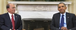 Thein Sein, Barack Obama / AP