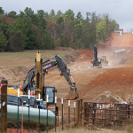 Construction of the TransCanada Keystone XL Pipeline / AP