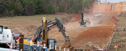 Construction of the TransCanada Keystone XL Pipeline / AP