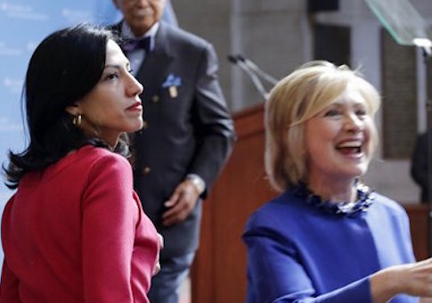 http://freebeacon.com/wp-content/uploads/2015/08/Huma-Abedin-and-Hillary-Clinton.jpg