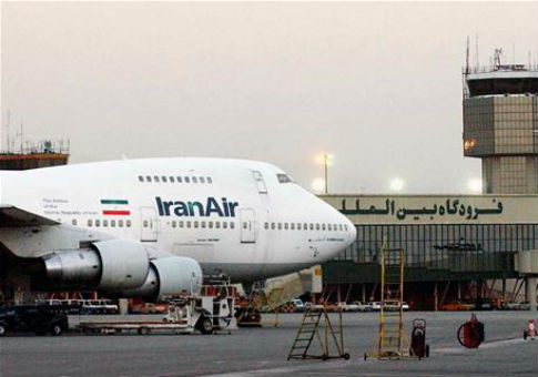 A Boeing 747 of Iran's national airline is seen at Mehrabad International Airport in Tehran / AP