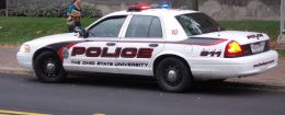 Ohio State University Police Department car / Wikimedia Commons