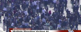 Still image from video provided by NBC TV Local10 of international airport in Fort Lauderdale, Fla. / AP