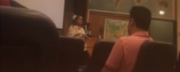 Orange County College teacher calling Donald Trump's election 'an act of terrorism' / YouTube screenshot