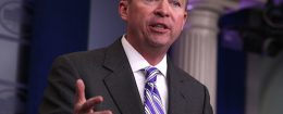 White House Budget Director Mick Mulvaney