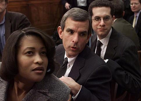 Mills during the impeachment hearings in 1998. (AP)