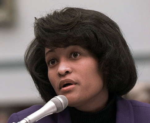 Mills testifies on Capitol Hill on Nov. 6, 1997. (AP)