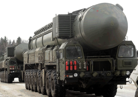 Yars missile that U.S. intelligence says violates the 1987 INF treaty