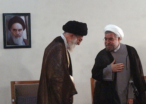 Ali Khamenei Hassan Rouhani