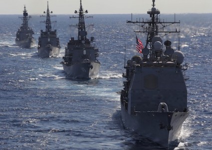 Chinese Naval Vessel Tries to Force U.S. Warship to Stop in ...