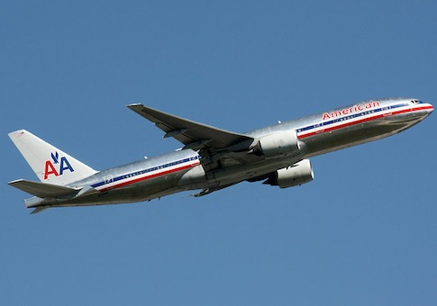 American Airlines plane