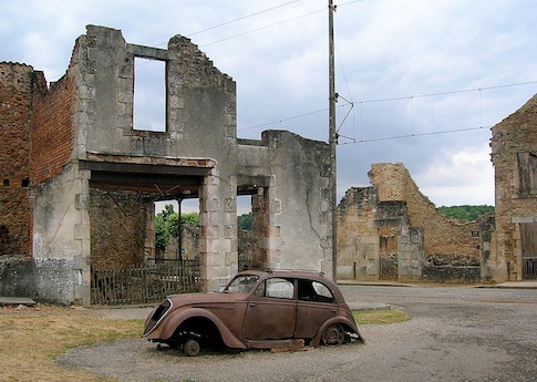 Oradour-sur-Glane was burned to the ground by the Nazis in 1944