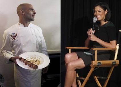 Sam Kass and Alex Wagner / AP