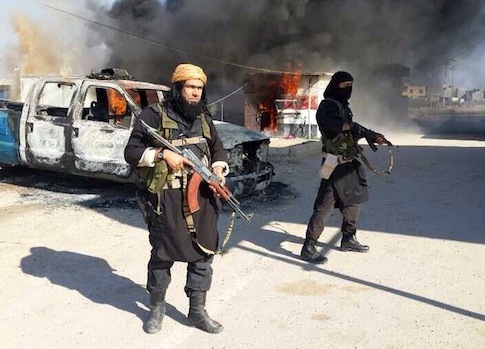 Al Qaeda-linked militants in Fallujah, Iraq / AP