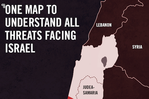 The ‘One Map To Understand All The Threats Facing Israel’