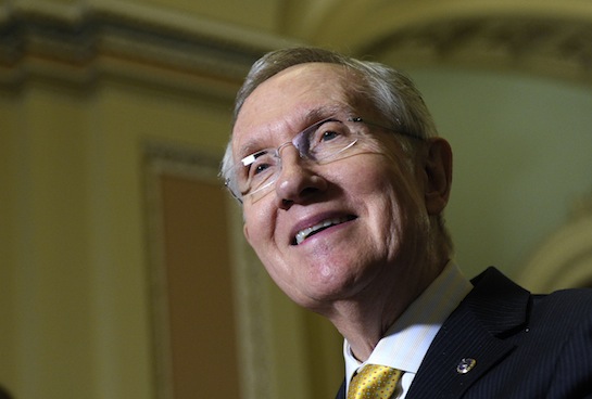 Harry Reid is the main cause of eagle deaths in America. (AP)