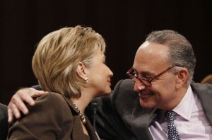 Hillary Rodham Clinton, Charles Schumer