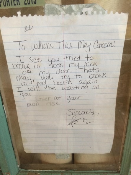 Joseph Sapienza's Note