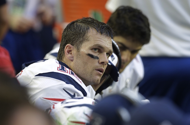 Poor, sad Tom Brady / AP