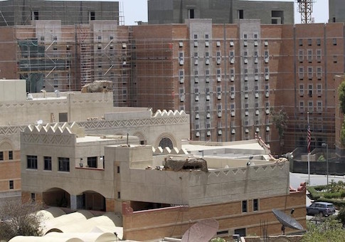 A general view of the U.S. embassy compound in Sanaa May 8, 2014