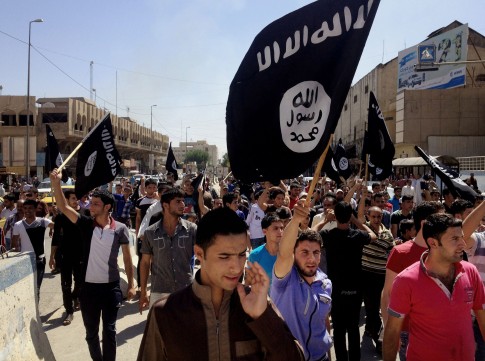 Islamic State demonstrators