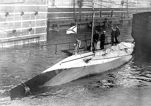 Russian World War I submarine