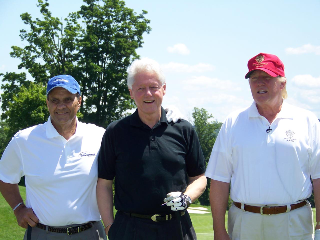 Joe Torre, Bill Clinton, Donald Trump / Trumpnationalwestchester.com