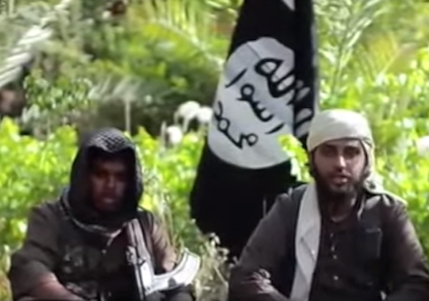 Screenshot from Islamic State recruitment video