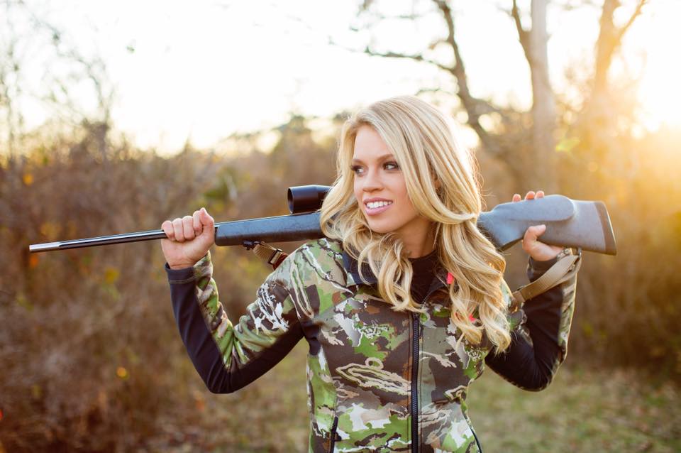 Pictures Sexy Hunting Cheerleader Responds To Facebook Haters 