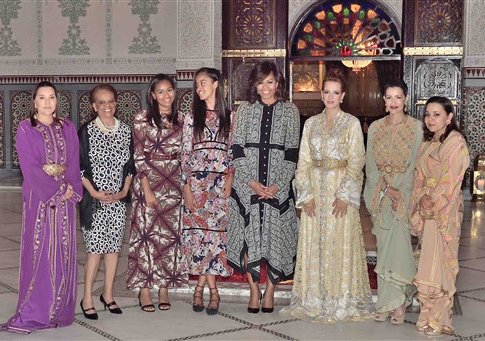 Morocco's Lalla Salma Offers Iftar For Michelle Obama - Marrakesh