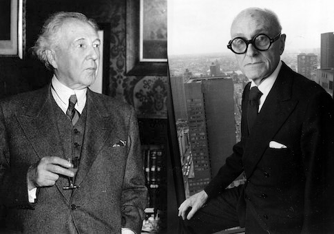 Frank Lloyd Wright, Philip Johnson