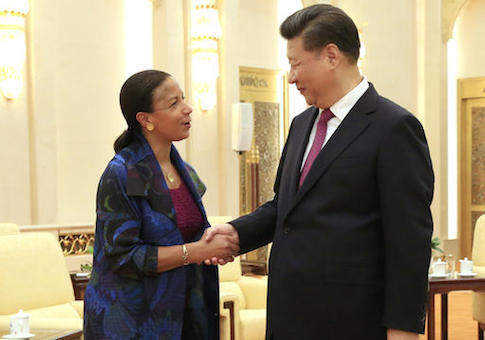 Susan Rice, Xi Jinping