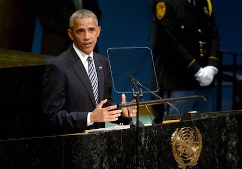President Obama delivers his final address at the UN