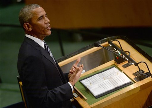 President Obama delivers his final address at the UN / AP