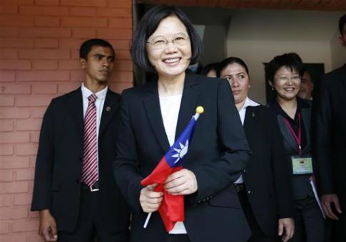 Taiwanese President Tsai Ing-wen / AP