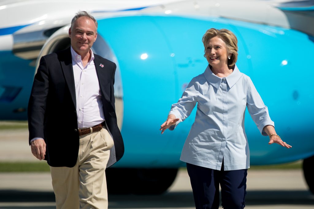 Clinton, Kaine Dodge Questions About FBI Reopening Email Investigation