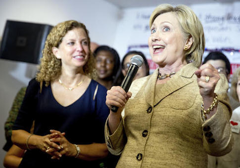 Hillary Clinton,Debbie Wasserman Schultz