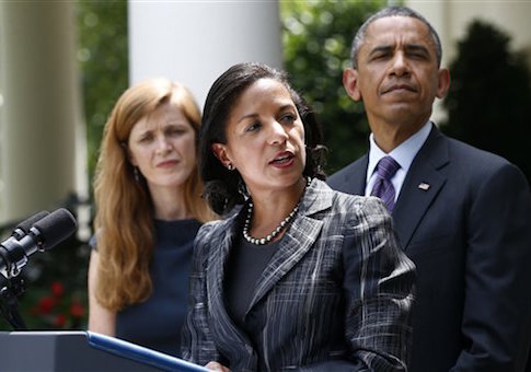 Barack Obama, Susan Rice, Samantha Power